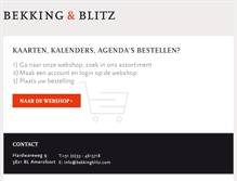Tablet Screenshot of bekkingblitz.com